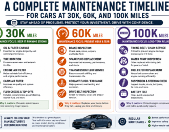 maintenance timeline infogrpahic